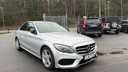 Silver Begagnad 2015 Mercedes C220 AMG Sedan | 199 900 kr (Marknadspris)