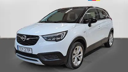 Begagnad Opel Crossland X Dynamic 110 HK (80 kW) 2019 Vit SUV