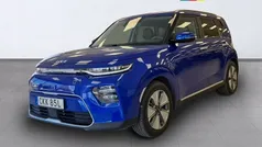 Blå Begagnad 2022 Kia Soul EV Advance SUV | 269 500 kr (Bra pris)