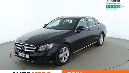 Svart Begagnad 2016 Mercedes E220 Avantgarde Sedan | 254 000 kr (Marknadspris)