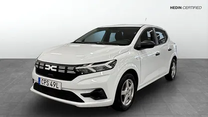 Begagnad Dacia Sandero Essentiel 91 HK (66 kW) 2023 Vit Halvkombi