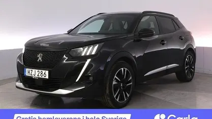 Svart Begagnad 2021 Peugeot e-2008 GT SUV | 186 990 kr (Marknadspris)
