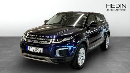 Blå (blue) Begagnad 2017 Land Rover Range Rover evoque Kombi | 209 900 kr (Marknadspris)