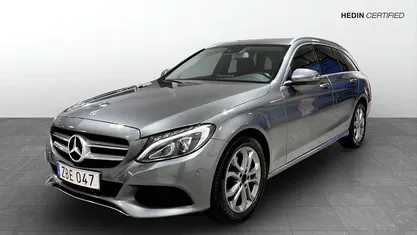Grå Begagnad 2017 Mercedes C180 Kombi | 204 000 kr (Marknadspris)