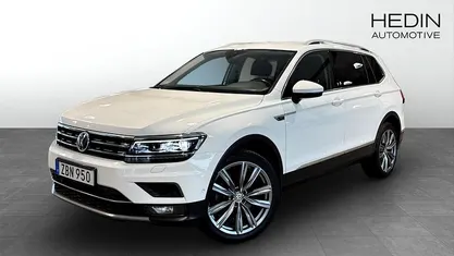 Vit Begagnad 2018 VW Tiguan Allspace GT SUV | 264 900 kr (Marknadspris)