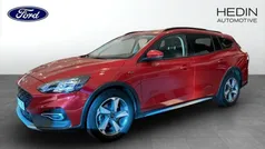 Röd (red) Begagnad 2021 Ford Focus Active Kombi | 184 900 kr (Marknadspris)
