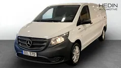 Vit (white) Begagnad 2021 Mercedes e-Vito Minibuss | 229 000 kr (Marknadspris)