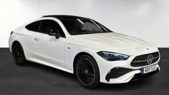 Vit (white) Begagnad 2024 Mercedes CLE300 AMG line Sportkupé | 699 000 kr (Marknadspris)
