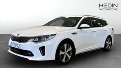 Vit (white) Begagnad 2018 Kia Optima GT-Line Kombi | 179 800 kr (Marknadspris)