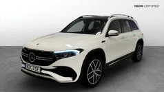 Vit (white) Begagnad 2022 Mercedes EQB350 AMG line SUV | 449 500 kr