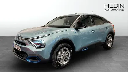 Begagnad Citroën e-C4 Shine 100 kW (136 HK) 2022 Blå Halvkombi