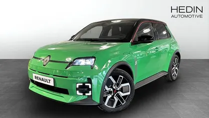 Ny Renault R5 Techno 110 kW (150 HK) 2025 Grön (white) Halvkombi