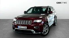 Röd Begagnad 2016 Jeep Grand Cherokee Summit SUV | 284 900 kr (Bra pris)