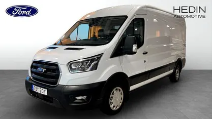 Begagnad Ford Transit 170 HK (125 kW) 2020 Moondust silver Pickup