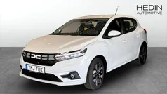 Vit Ny 2025 Dacia Sandero Halvkombi | 219 900 kr (Bra pris)