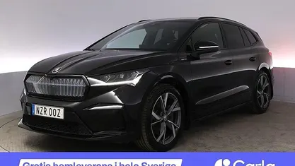 Svart Begagnad 2023 Skoda Enyaq iV SportLine SUV | 440 900 kr (Marknadspris)
