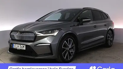 Grå Begagnad 2022 Skoda Enyaq iV SportLine SUV | 376 990 kr (Marknadspris)