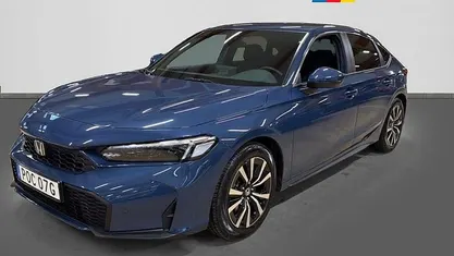 Ny Honda Civic Elegance 135 HK (99 kW) 2026 Blå Halvkombi