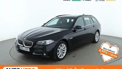 Svart Begagnad 2015 BMW 520 Kombi | 150 000 kr (Marknadspris)