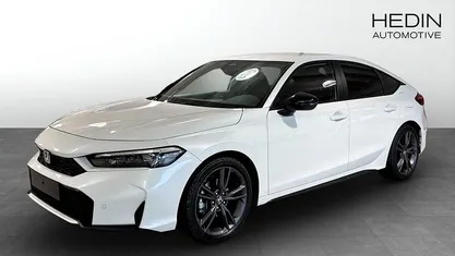 Ny Honda Civic Hybrid 184 HK (135 kW) 2026 Vit Halvkombi