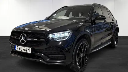 Begagnad Mercedes GLC300e AMG 2021 Svart SUV