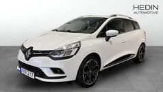 Vit (white) Begagnad 2017 Renault Clio GrandTour Kombi | 99 800 kr (Marknadspris)