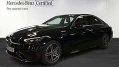 Svart (black) Begagnad 2024 Mercedes C300e Premium Sedan | 549 900 kr (Marknadspris)