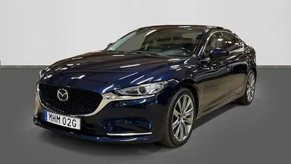 Begagnad Mazda 6 Optimum 194 HK (142 kW) 2019 Blå Sedan