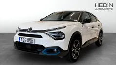 Vit (white) Begagnad 2022 Citroën e-C4 Feel Halvkombi | 194 800 kr (Marknadspris)