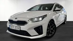 Vit (white) Begagnad 2019 Kia Ceed GT-Line Kombi | 129 000 kr (Superpris)