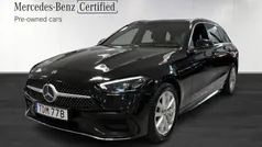 Svart (black) Begagnad 2022 Mercedes C300e Kombi | 409 900 kr (Marknadspris)