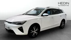 Vit (white) Begagnad 2022 MG MG5 EV Kombi | 204 900 kr (Marknadspris)