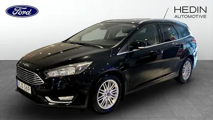 Svart (black) Begagnad 2016 Ford Focus Kombi | 89 000 kr (Marknadspris)