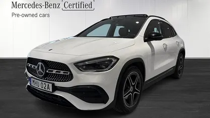 Vit Begagnad 2021 Mercedes GLA200 AMG SUV | 344 900 kr (Marknadspris)