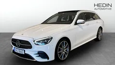 Vit (white) Begagnad 2023 Mercedes E220 AMG Kombi | 439 000 kr (Marknadspris)