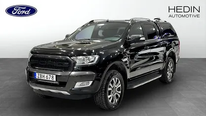 Panther black Begagnad 2018 Ford Ranger Wildtrack Pickup | 279 900 kr (Dyr)