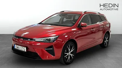 Röd Begagnad 2022 MG MG5 EV Luxury Kombi | 199 900 kr (Marknadspris)