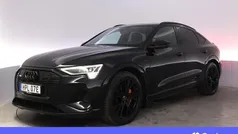 Svart Begagnad 2022 Audi e-tron Sportback S-Line SUV | 479 900 kr (Bra pris)