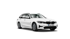 Vit Begagnad 2022 BMW 330e Sport Line Kombi | 294 500 kr (Superpris)