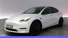 Vit Begagnad 2022 Tesla Model Y Performance SUV | 414 900 kr (Superpris)