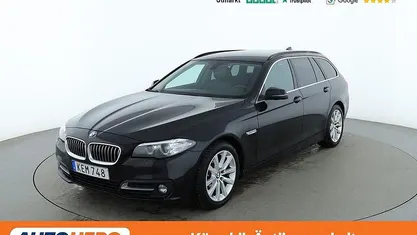 Svart Begagnad 2015 BMW 520 Kombi | 139 000 kr (Marknadspris)