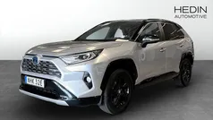 Grå (grey) Begagnad 2019 Toyota RAV4 Hybrid Style SUV | 319 900 kr (Marknadspris)