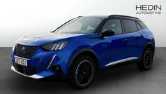 Blå (blue) Begagnad 2020 Peugeot e-2008 GT SUV | 209 900 kr (Marknadspris)