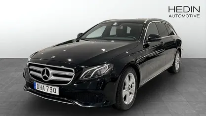 Svart Begagnad 2018 Mercedes E200 Avantgarde Kombi | 214 900 kr (Marknadspris)