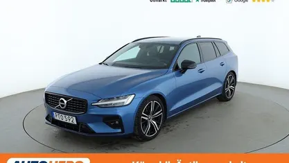 Blå Begagnad 2019 Volvo V60 R-Design Kombi | 288 000 kr (Marknadspris)