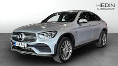 Silver Begagnad 2021 Mercedes GLC300e AMG line Sportkupé | 484 900 kr (Bra pris)