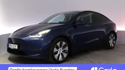 Blå Begagnad 2022 Tesla Model Y Long Range AWD SUV | 395 990 kr (Marknadspris)