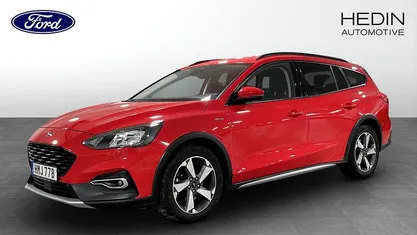 Begagnad Ford Focus Active 125 HK (91 kW) 2021 Röd Kombi