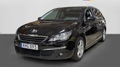 Svart Begagnad 2016 Peugeot 308 Active Kombi | 129 600 kr (Dyr)