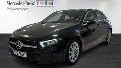 Svart Begagnad 2020 Mercedes A180 Halvkombi | 189 900 kr (Bra pris)